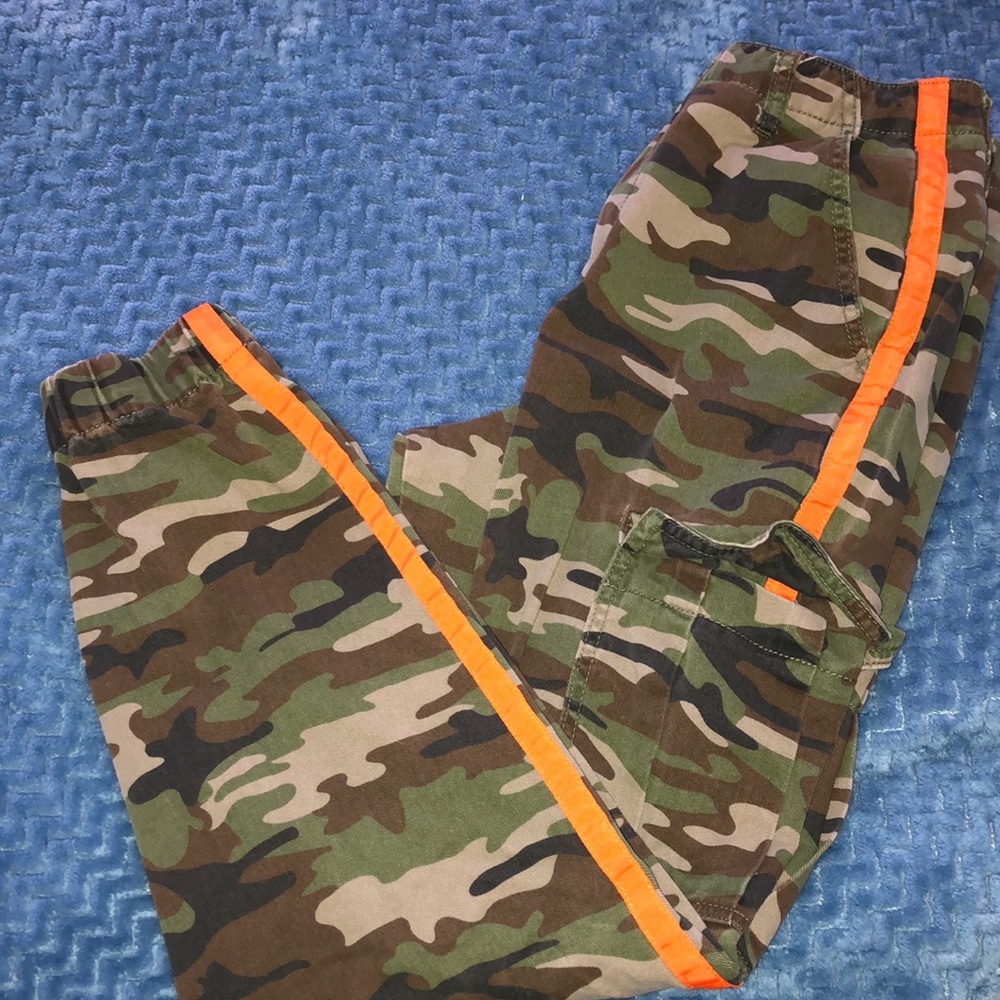 Camouflage High Waisted Pant